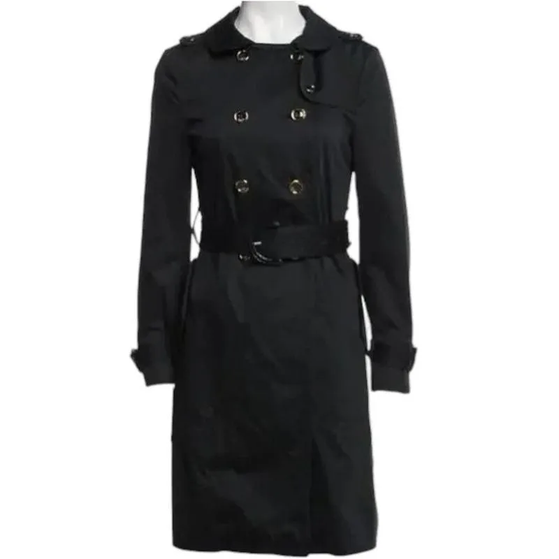 Product image for COACH 1941 Navy Trench Coat, XS/US2 SRP: $2500