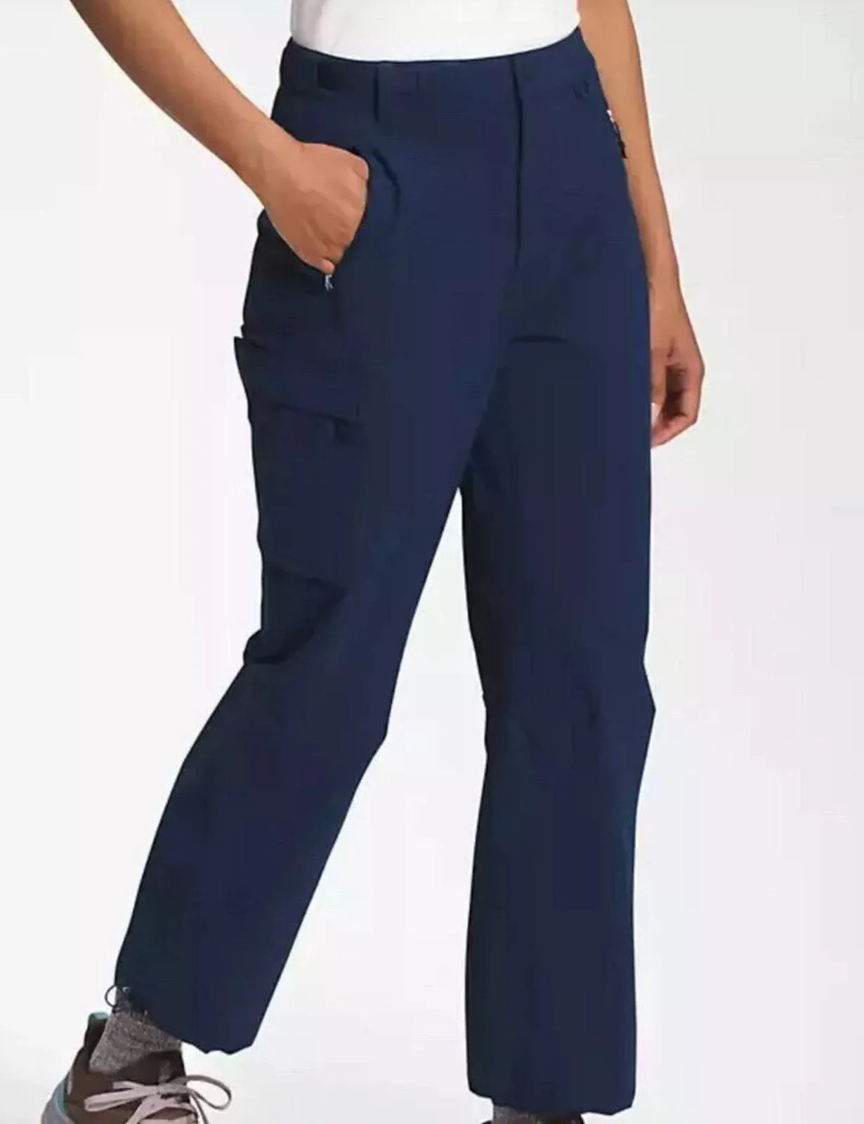 Product image for The North Face Women’s Bridgeway Ankle Pants Summit Navy Hiking Size 22 Regular