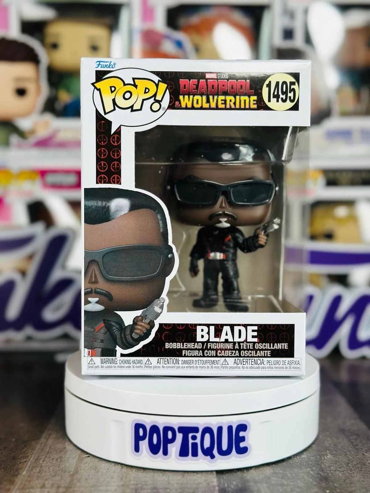 Product image for Deadpool & Wolverine Blade Funko Pop! #1495