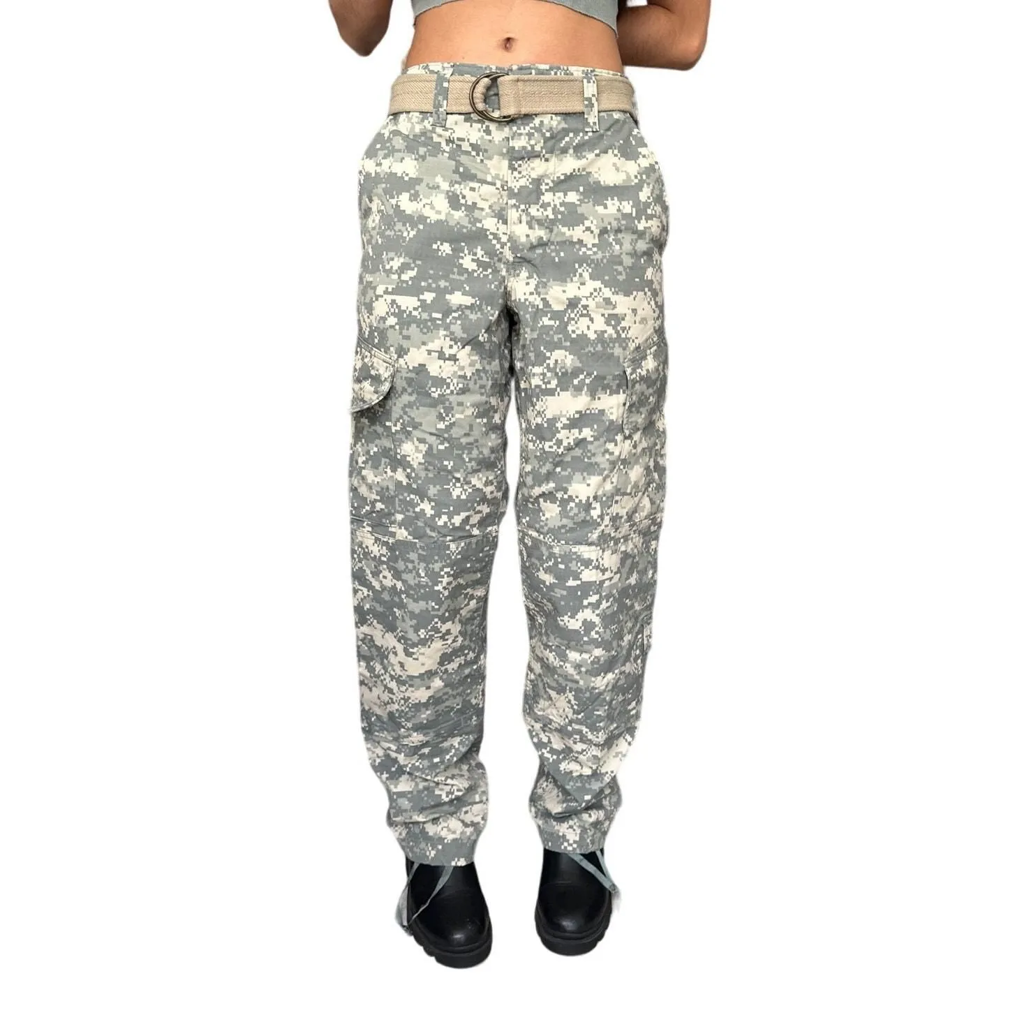 Product image for US Army Women Pants Size 27 Team Soldier Certified Gear Hat Included