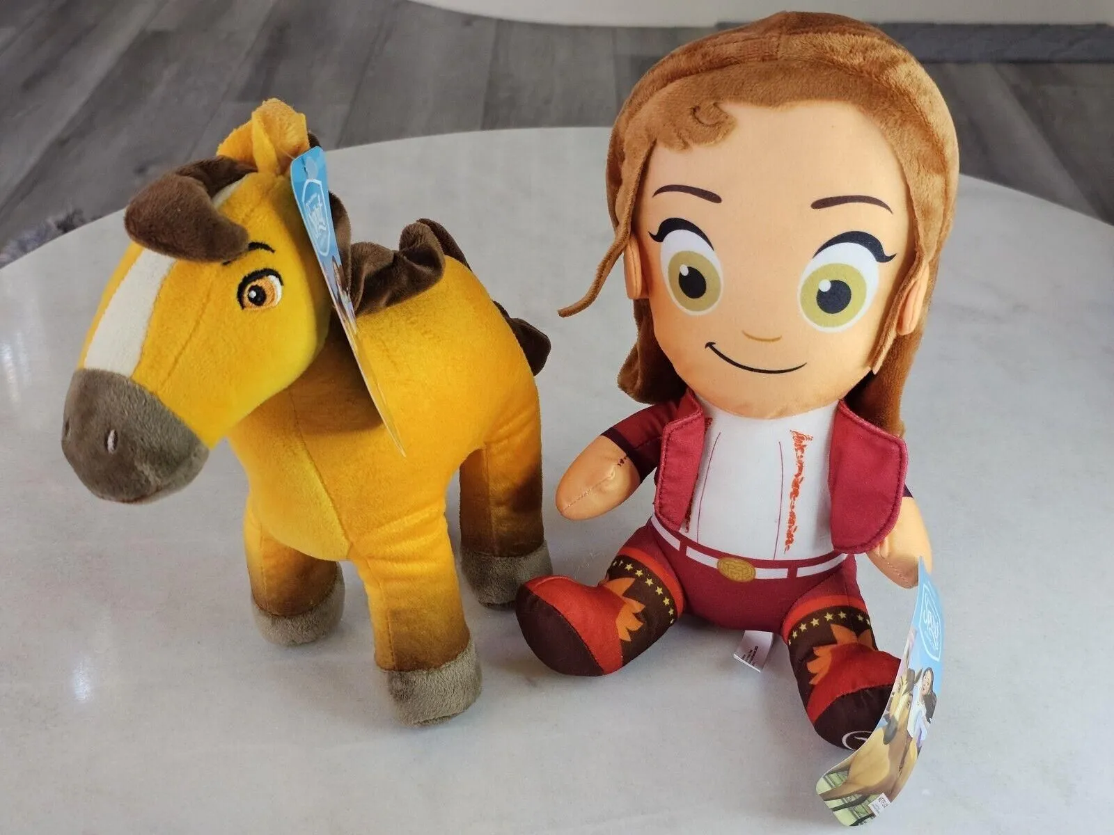 Product image for Dreamworks Spirit Riding Free 10" Set of 2 Horse Plush Stuffed Animals Dolls