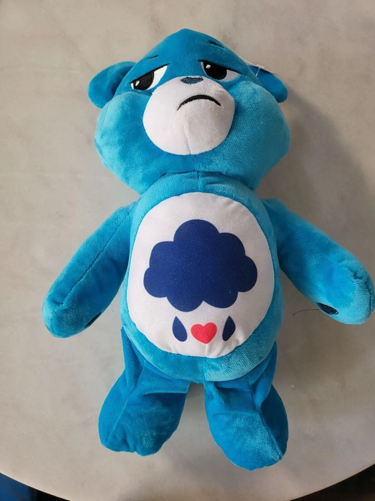 Product image for Care Bears Cloudco Grumpy Bear 16" Plush Toy Blue Cloud NWT
