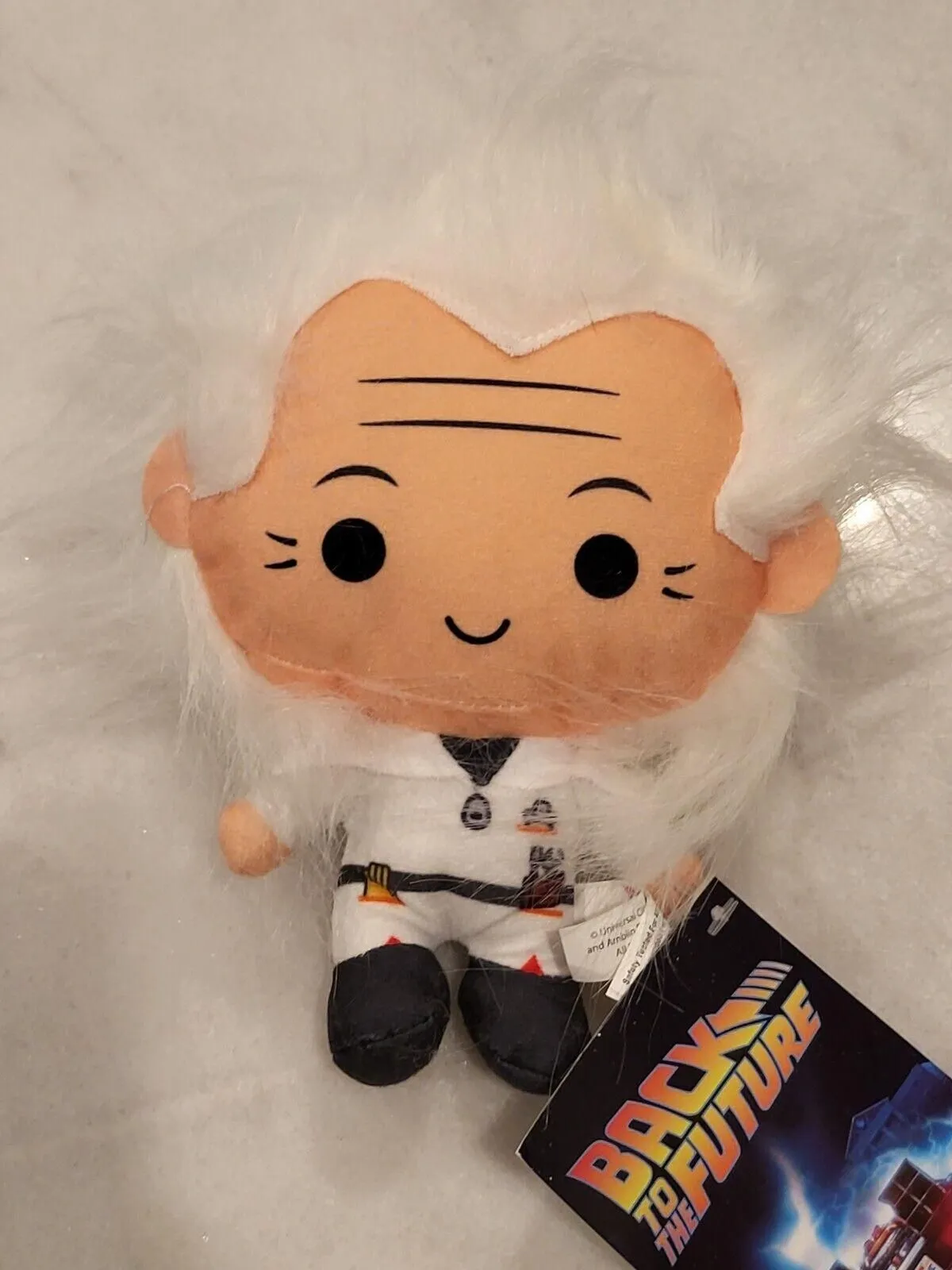 Product image for Back to the Future Doc Brown Plush Toy factory 7” Universal Studios