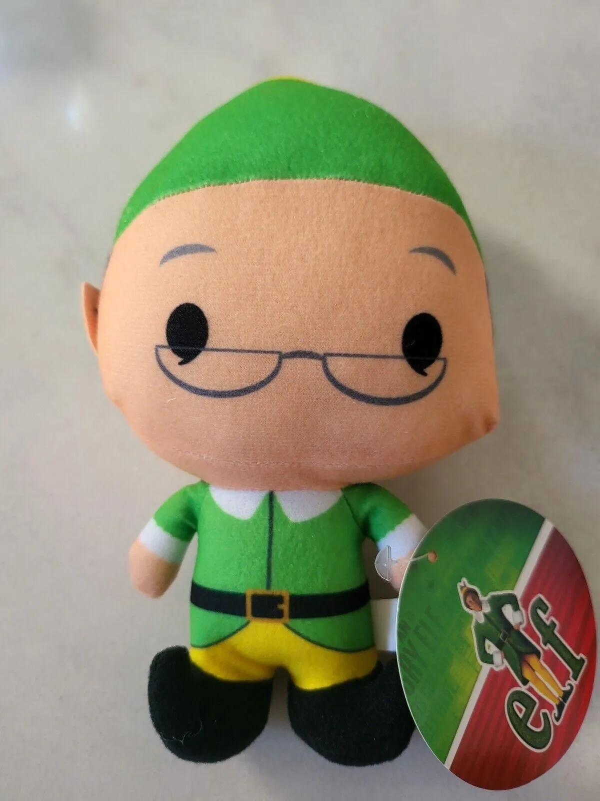 Product image for Papa Elf 7" rare The Elf Movie Plush Stuffed Doll Warner Bros Christmas gift toy