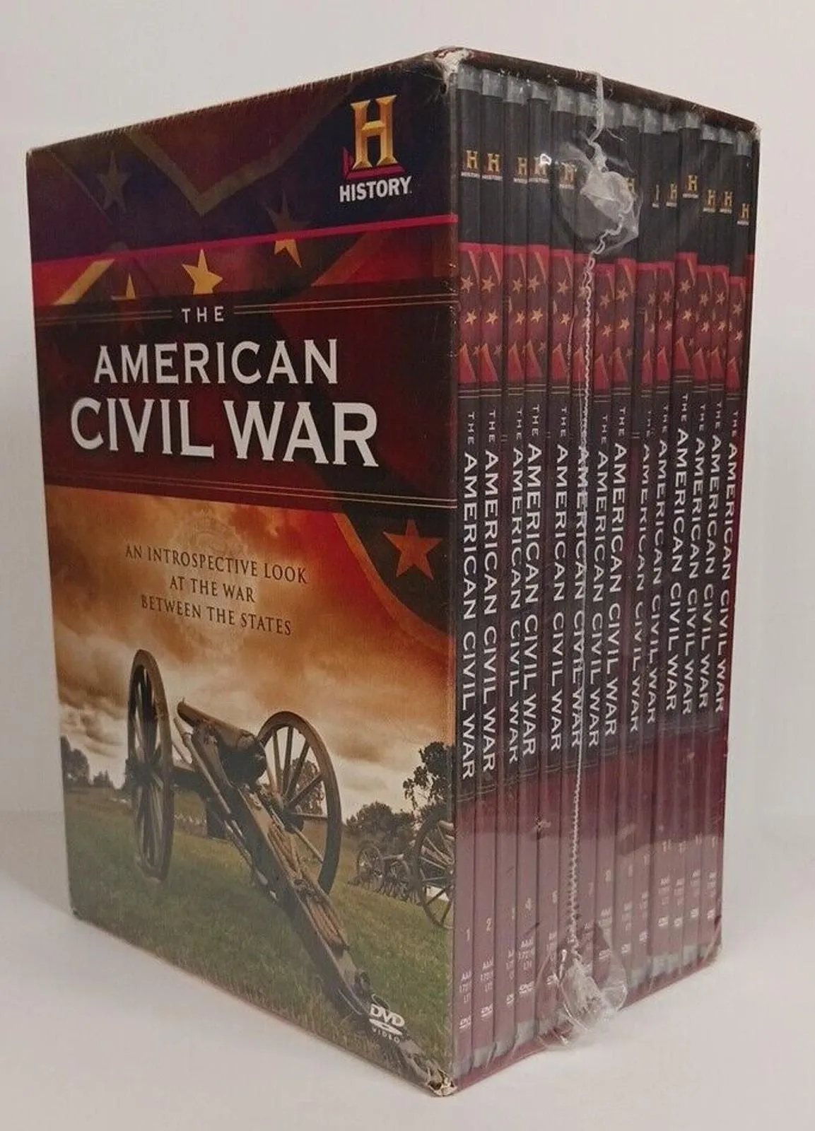Product image for The American Civil War DVD Set 14 DVDs History 28hrs Documentary Factory Sealed