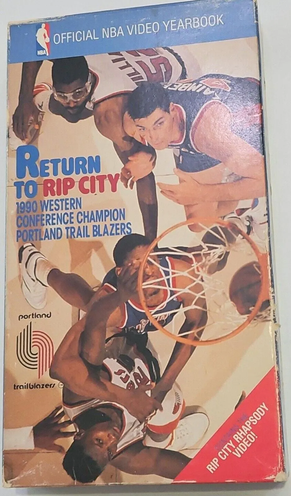 Product image for Portland Trailblazers- Return to Rip City 1990 Western Confererence Champion VHS