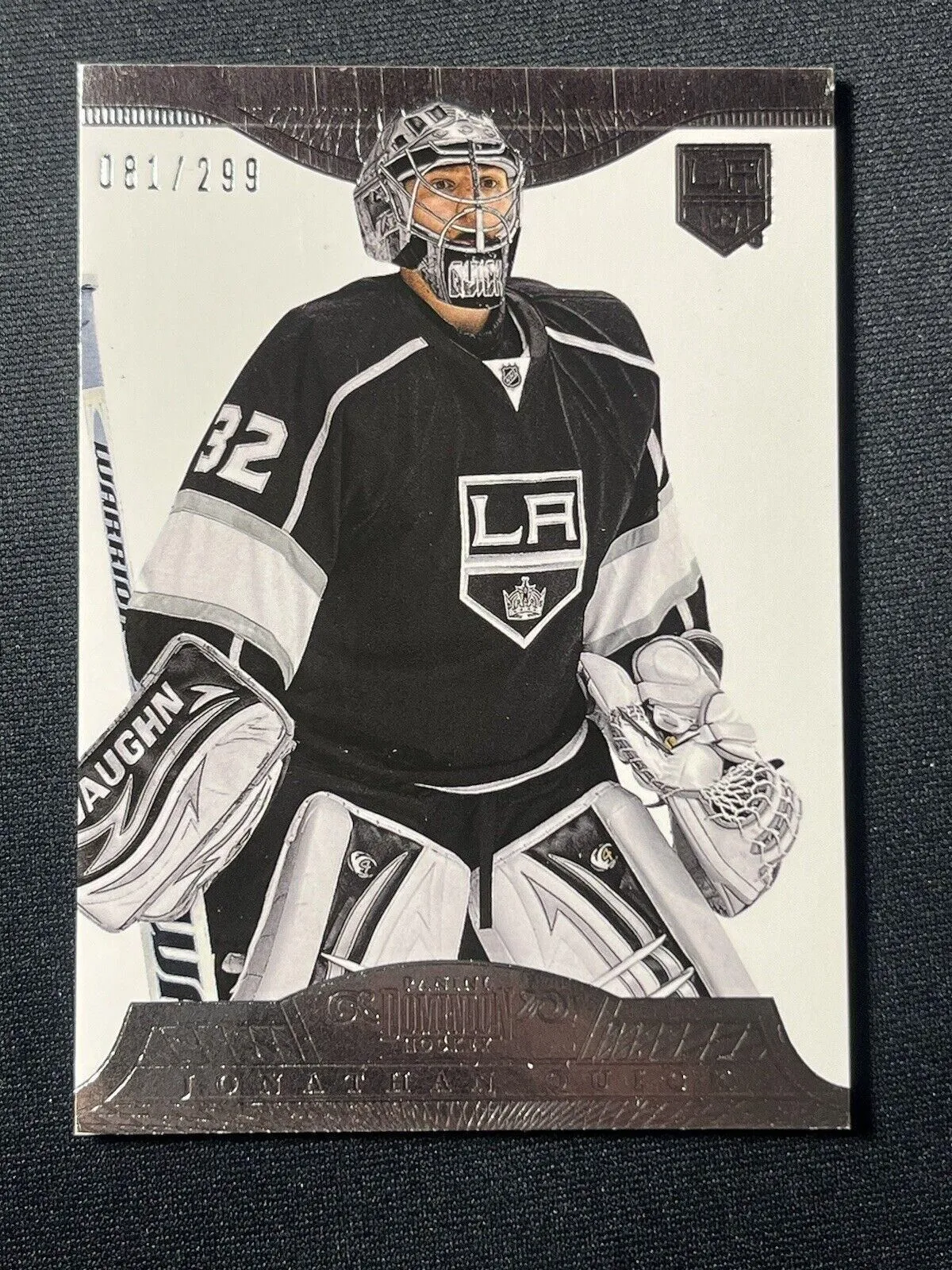Product image for Jonathan Quick /299 Dominion 2013-14 Hockey Card 43