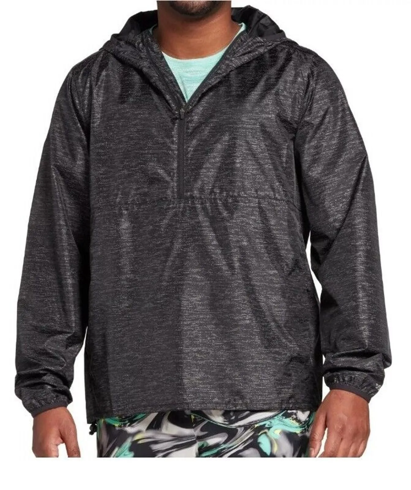 Product image for DSG Packable Men's Run Running Jacket Black Size Small 