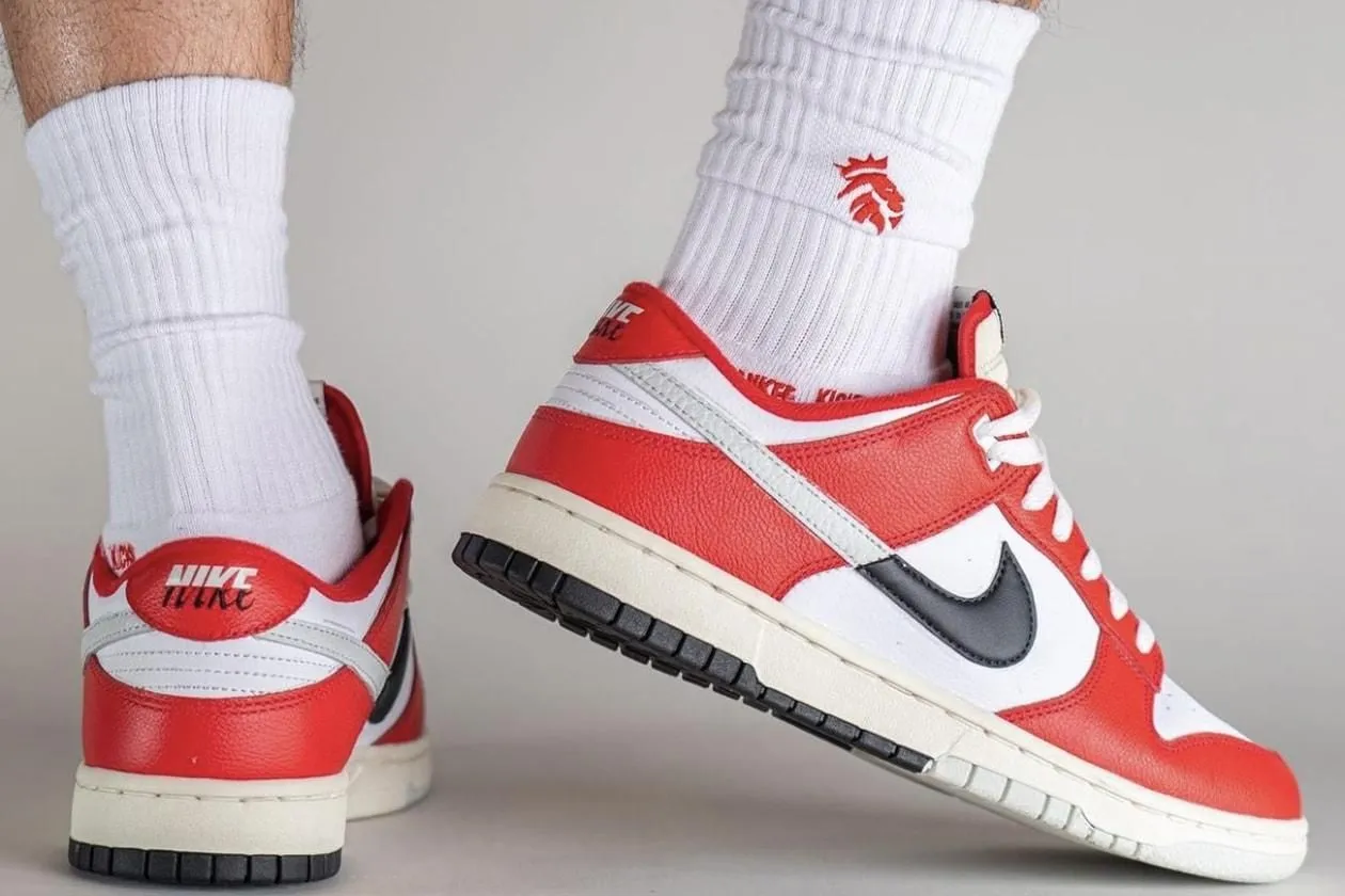 Product image for Nike Dunk Low Retro PRM Chicago Split Mens Size 11 New DS with Box
