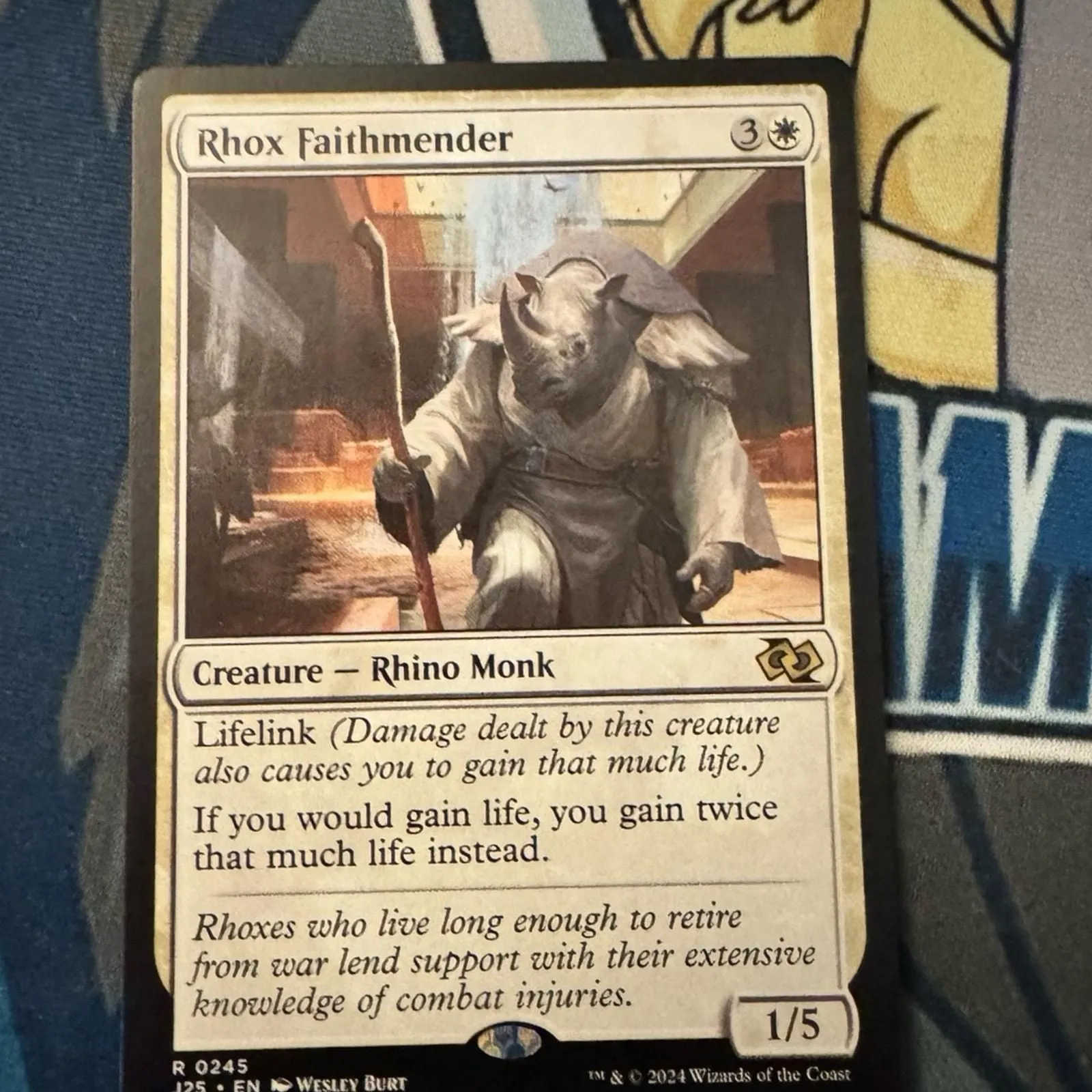 Product image for Rhox Faithmender MTG Foundations Jumpstart