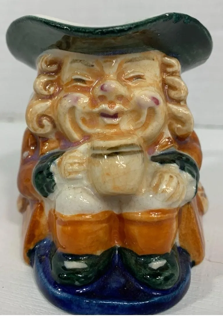 Product image for VTG Small Toby Mug Squatting Patriot Japan