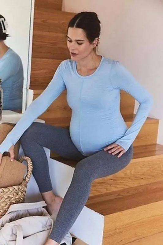Product image for FP Movement x Hatch NWT Blue Bell Right On Run Layer Maternity Long Sleeve Top - New with Tags - Activewear - Free People