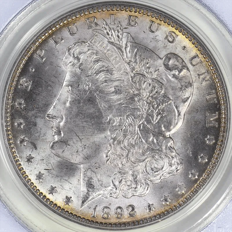 Product image for 1892-O $1 PCGS MS63 CAC OGH - Coins, U.S. currency - Silver - Business - true - MS 63 - PCGS & CAC - Mint State