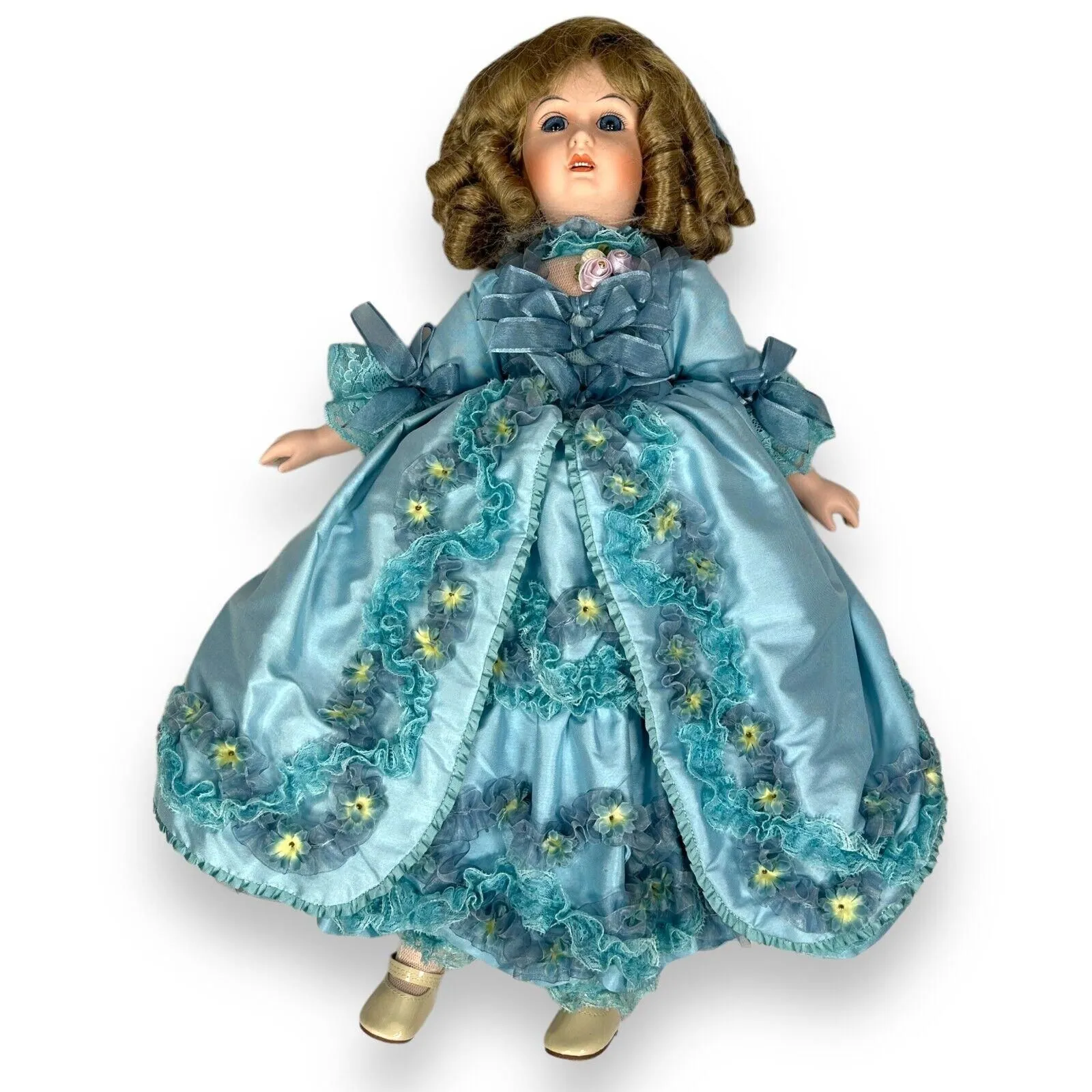 Product image for Vintage Mundia Prestige Apolline Christine Porcelain Doll w/ Box Limited to 1200
