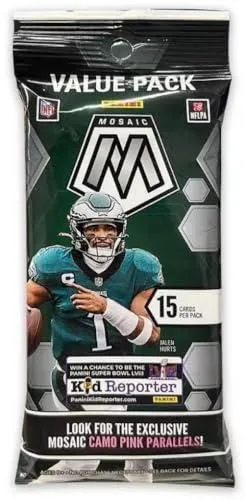 Product image for 2023 Panini Mosaic NFL Football Trading Cards Fat Pack