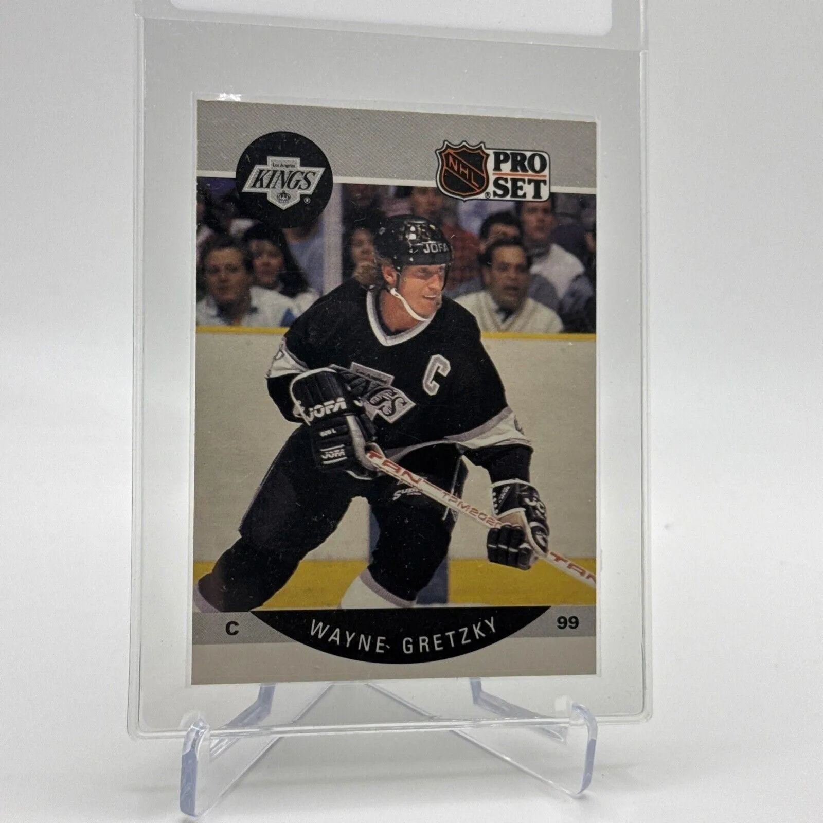 Product image for 1990-91 Pro Set Wayne Gretzky Hockey Card #118 Mint FREE SHIPPING - Optional[A] - 1991 - Ice Hockey - 118 - National Hockey League (NHL) - Pro Set - Wayne Gretzky - 1990-91 Pro Set - Los Angeles Kings - No
