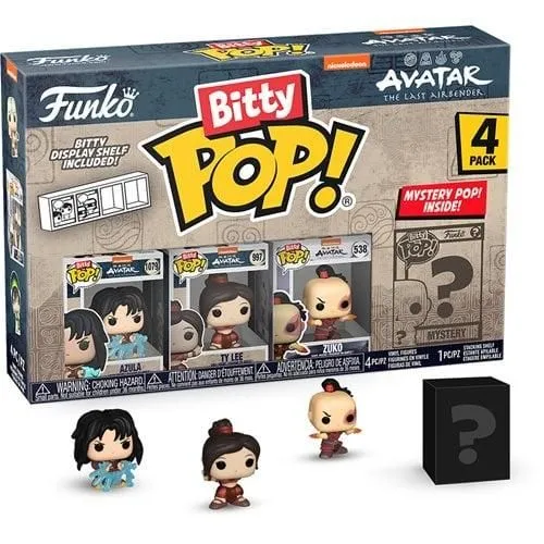 Product image for PoP: Avatar: The Last Airbender Azula Funko Bitty Pop! Mini-Figure 4-Pack