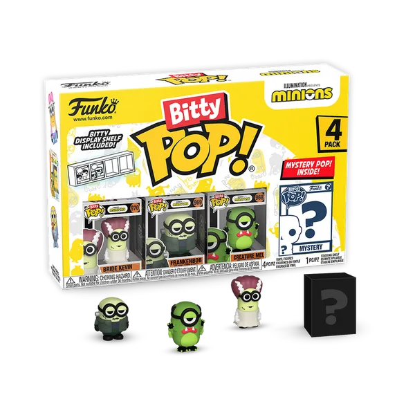 Product image for PoP: BITTY POP! MINIONS 4-PACK: FrankenBob Set