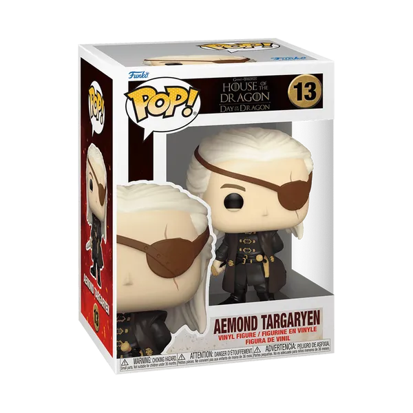 Product image for PoP: House of the Dragon Aemond Targaryen Funko Pop! Vinyl Figure #13