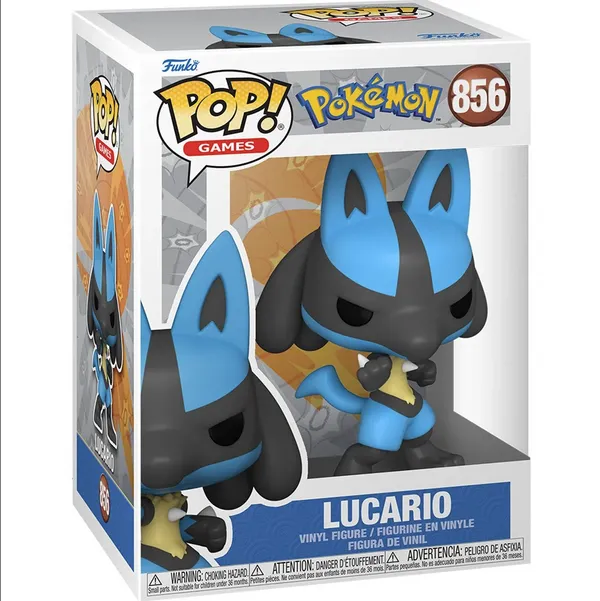 Product image for PoP: Pokemon Lucario Funko Pop! Vinyl Figure #856