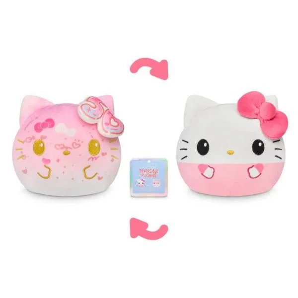 Product image for Hello Kitty 50th Anniversary Reversible Plush – 2-in-1 Cuteness!