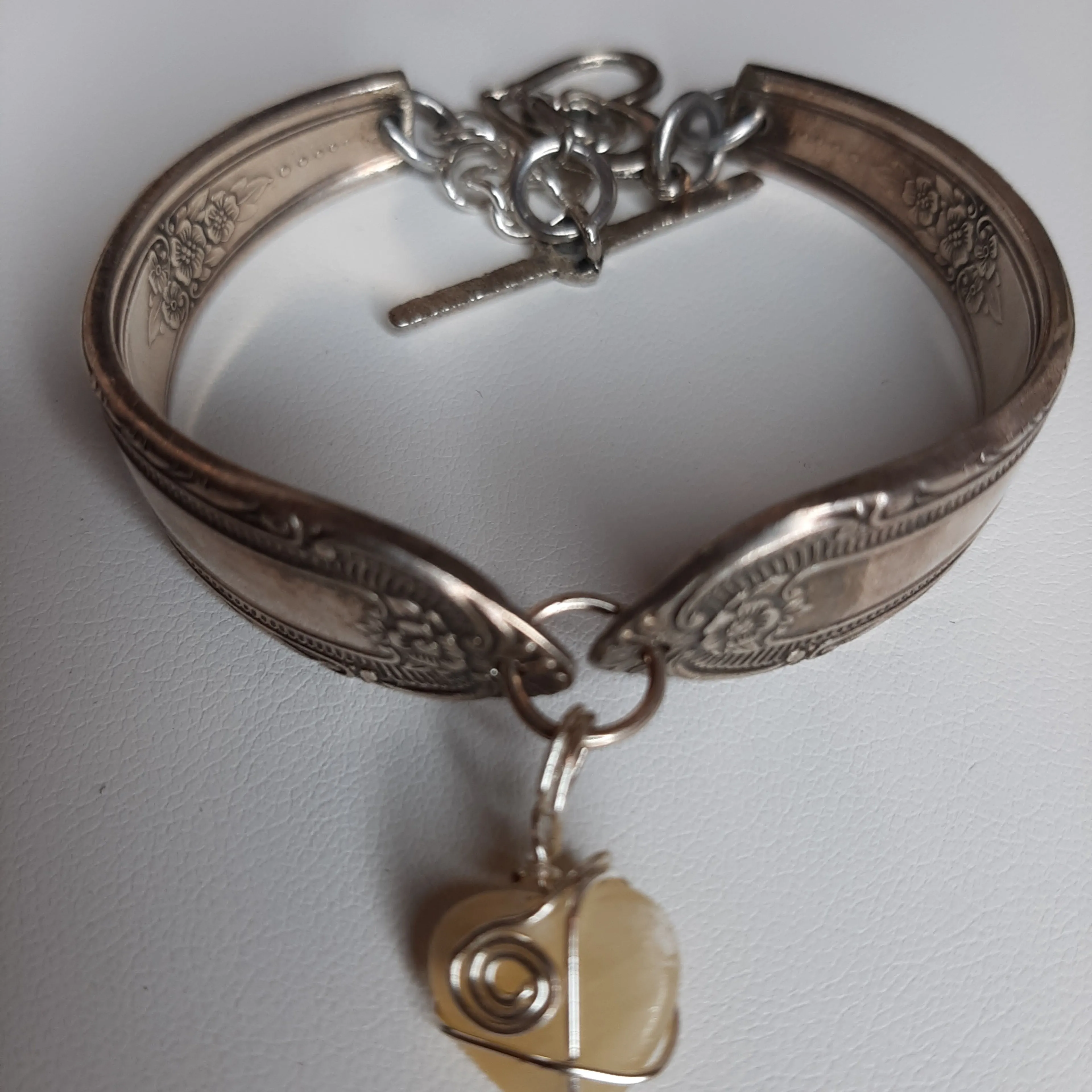 Product image for #067 - Silver Spoon bracelet