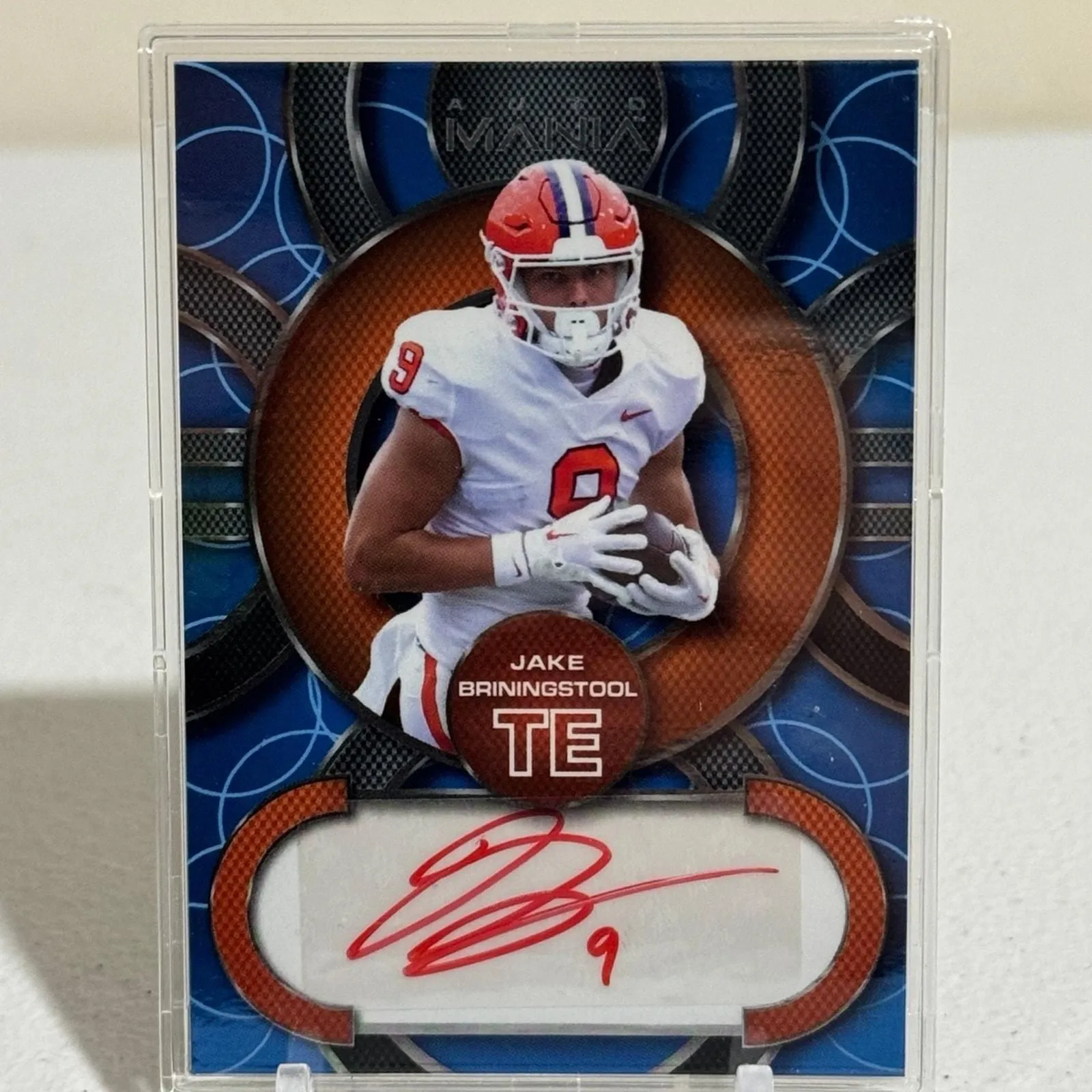 Product image for Jake Briningstool Wildcard Automania Football Card AUTO