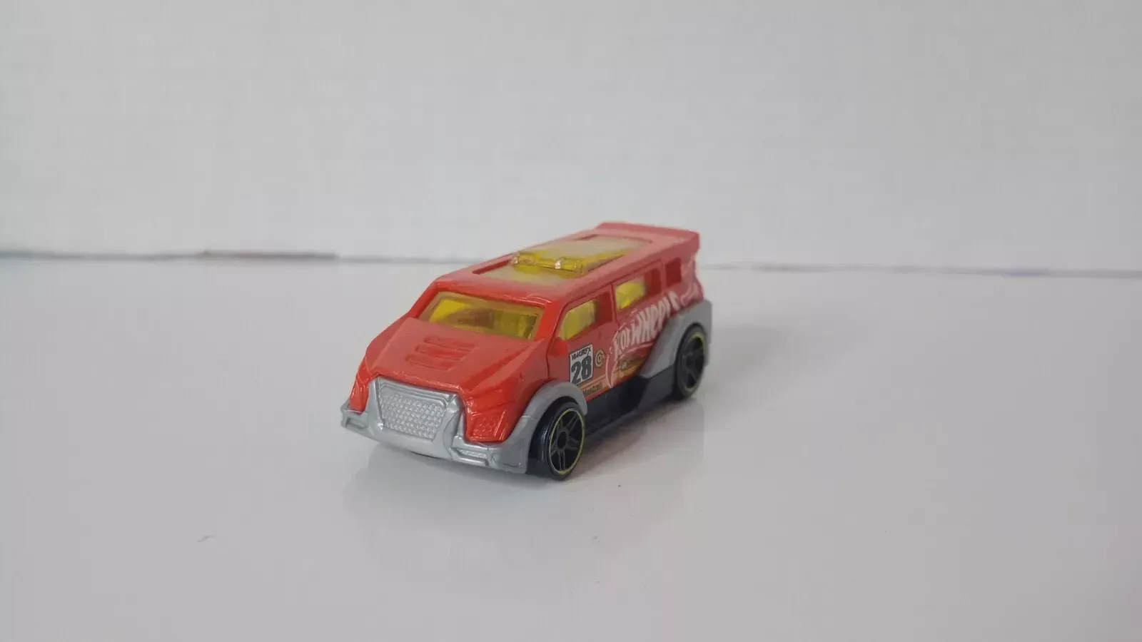 Product image for Hot Wheels 2017 Speedbox Red w/ Orange Stripe HW Fan Stans 5-Pack Malaysia Loose