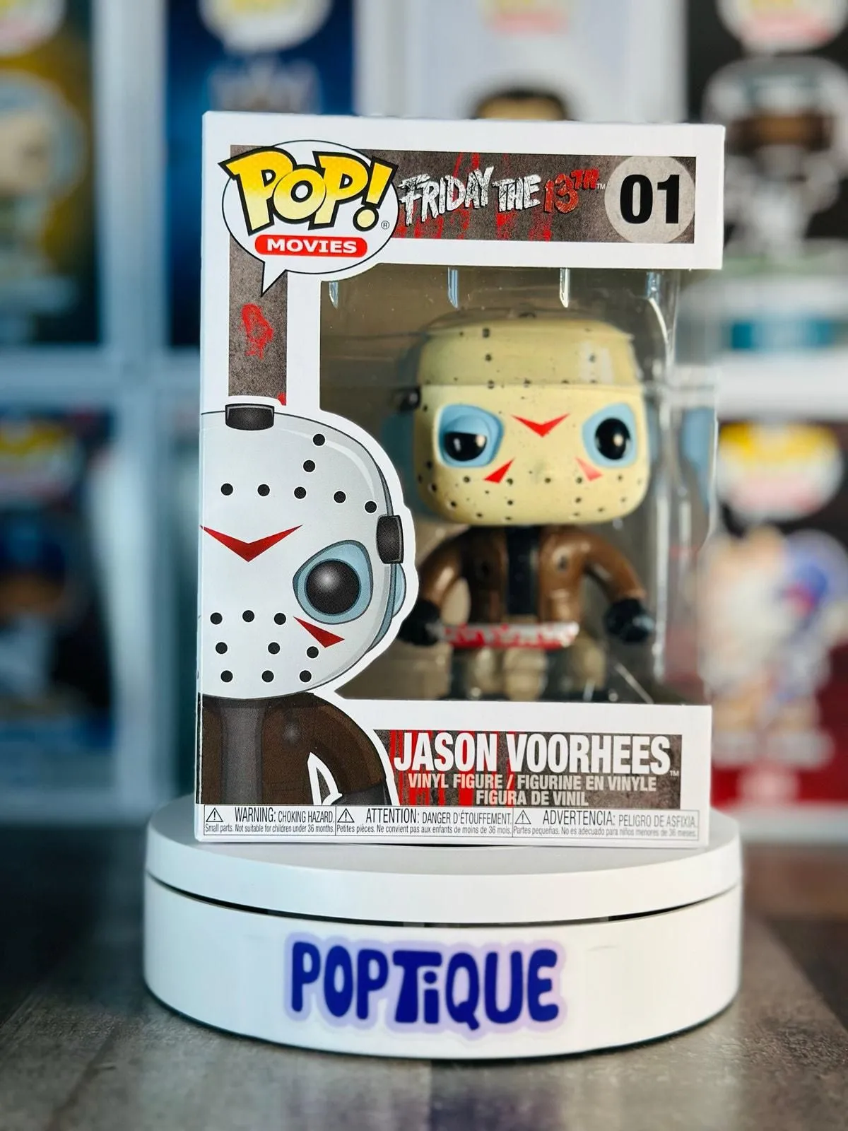 Product image for  Friday the 13th Jason Voorhees Movie Funko Pop! #01