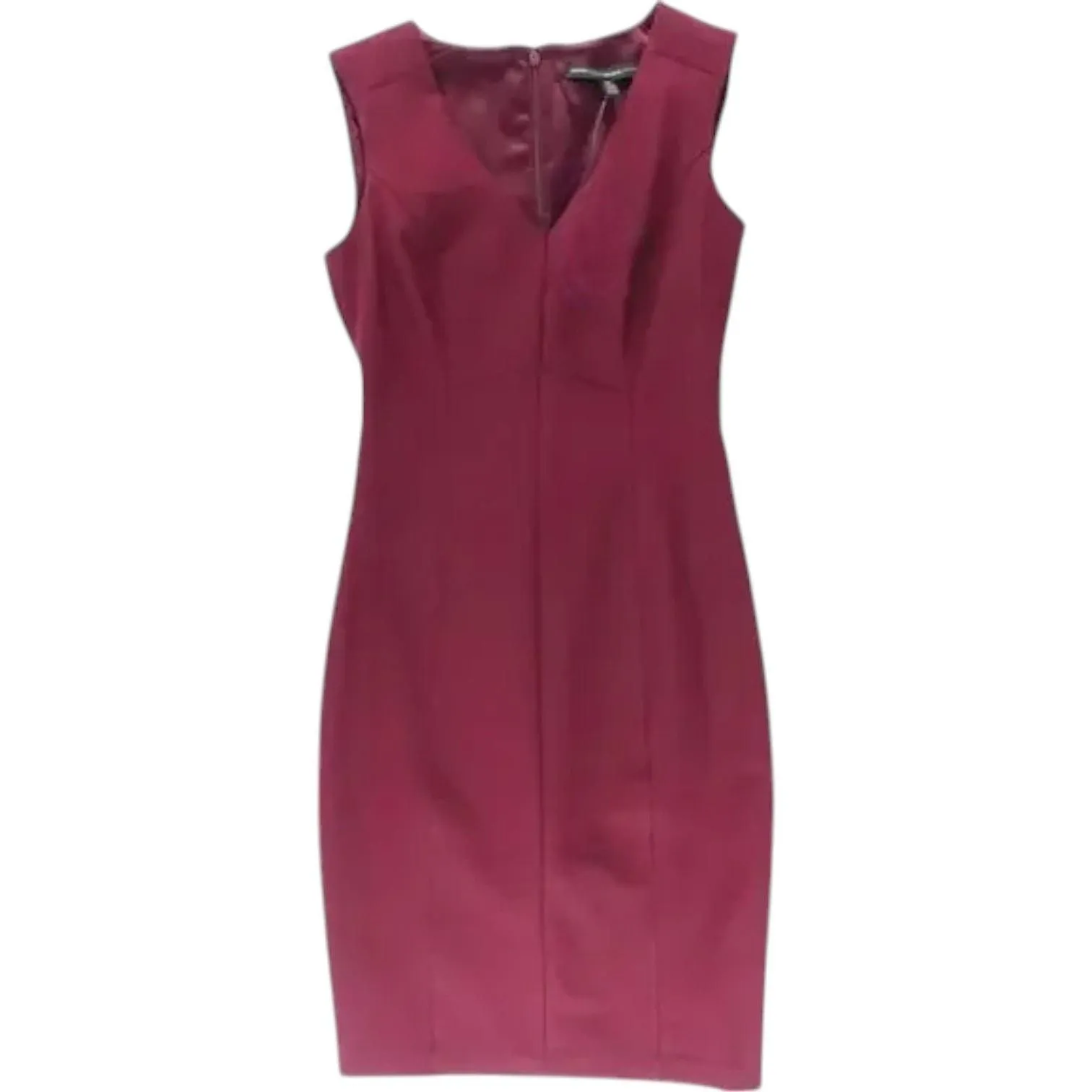 Product image for WHITE HOUSE BLACK MARKET Purple Lined Sleeveless Sheath Dress, US6 - new-with-tags - White House Black Market
