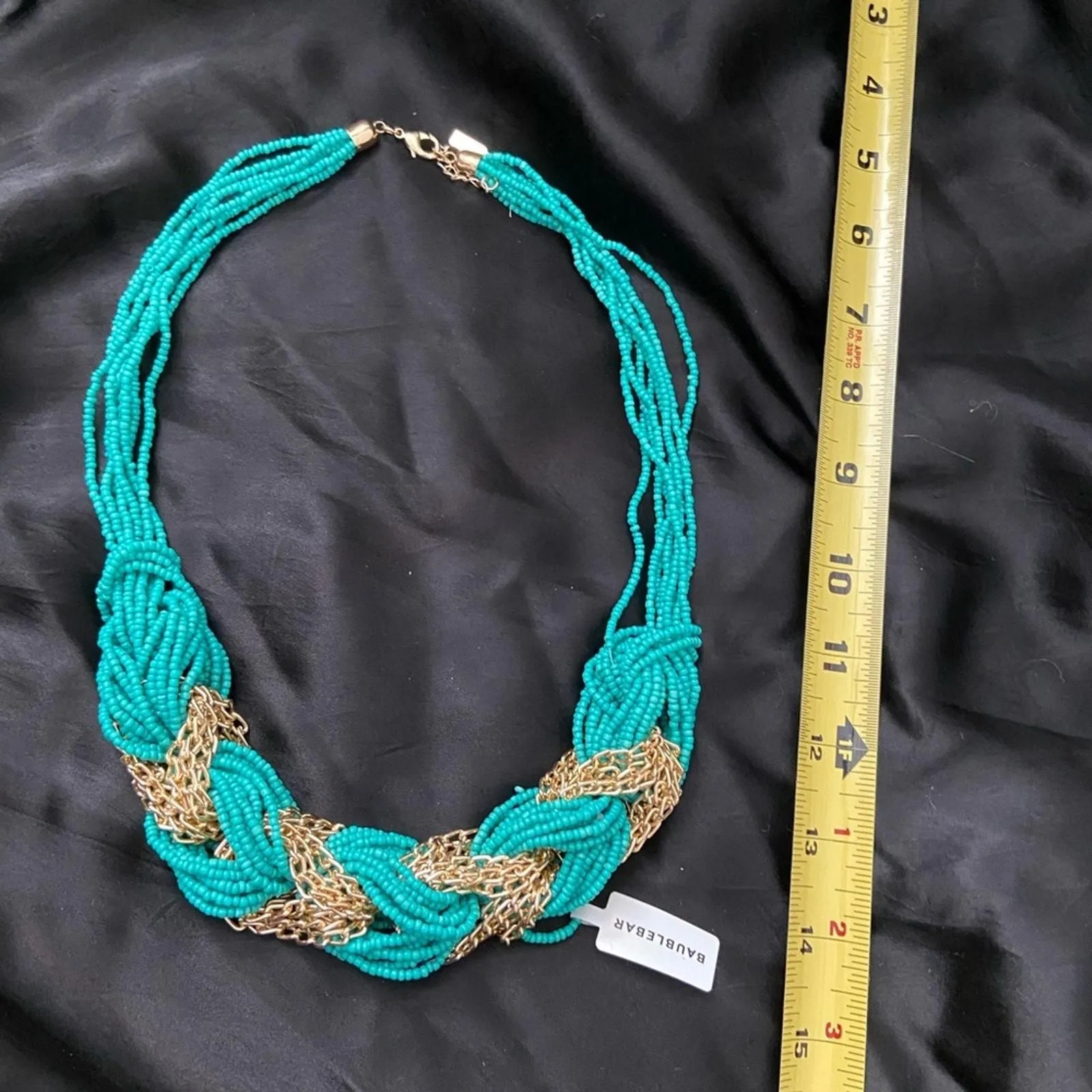Product image for Baublebar turquoise rope braided necklace NWT