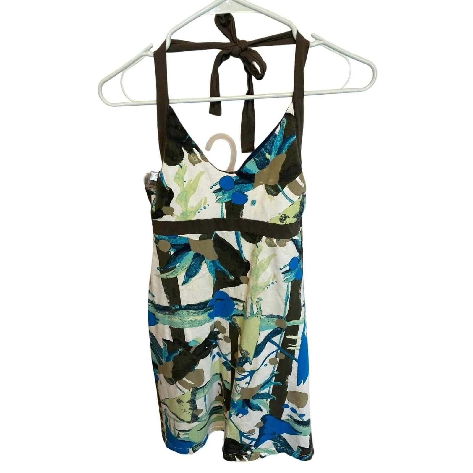 Product image for Patagonia Floral Halter Midi Length Sumer Dress Size Small  - pre-owned---good - Patagonia