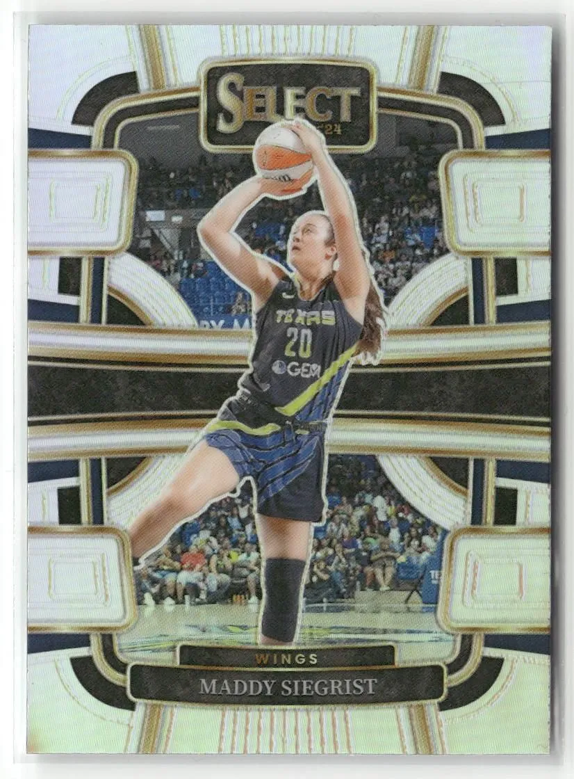 Product image for 2024 Panini Select WNBA #61 Maddy Siegrist Silver Prizms