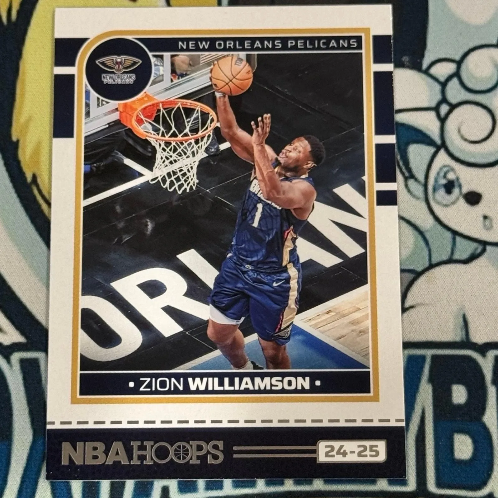 Product image for Zion Williamson Red Back SP NBA Hoops New Orleans Pelicans