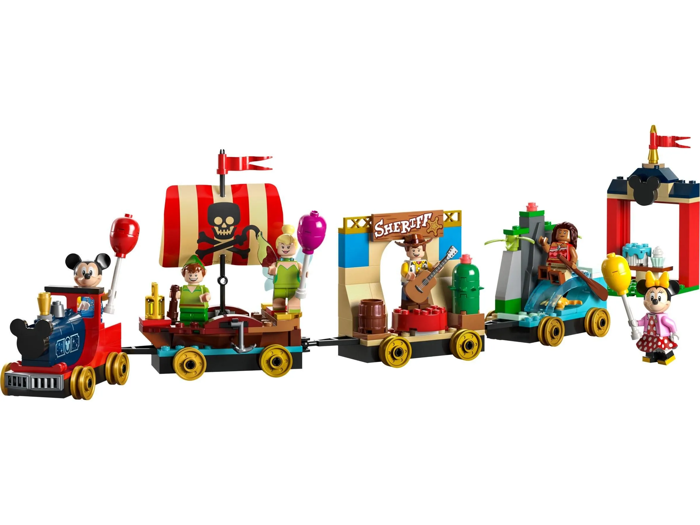 Product image for Celebration Train, Multi Color - 200 Piece