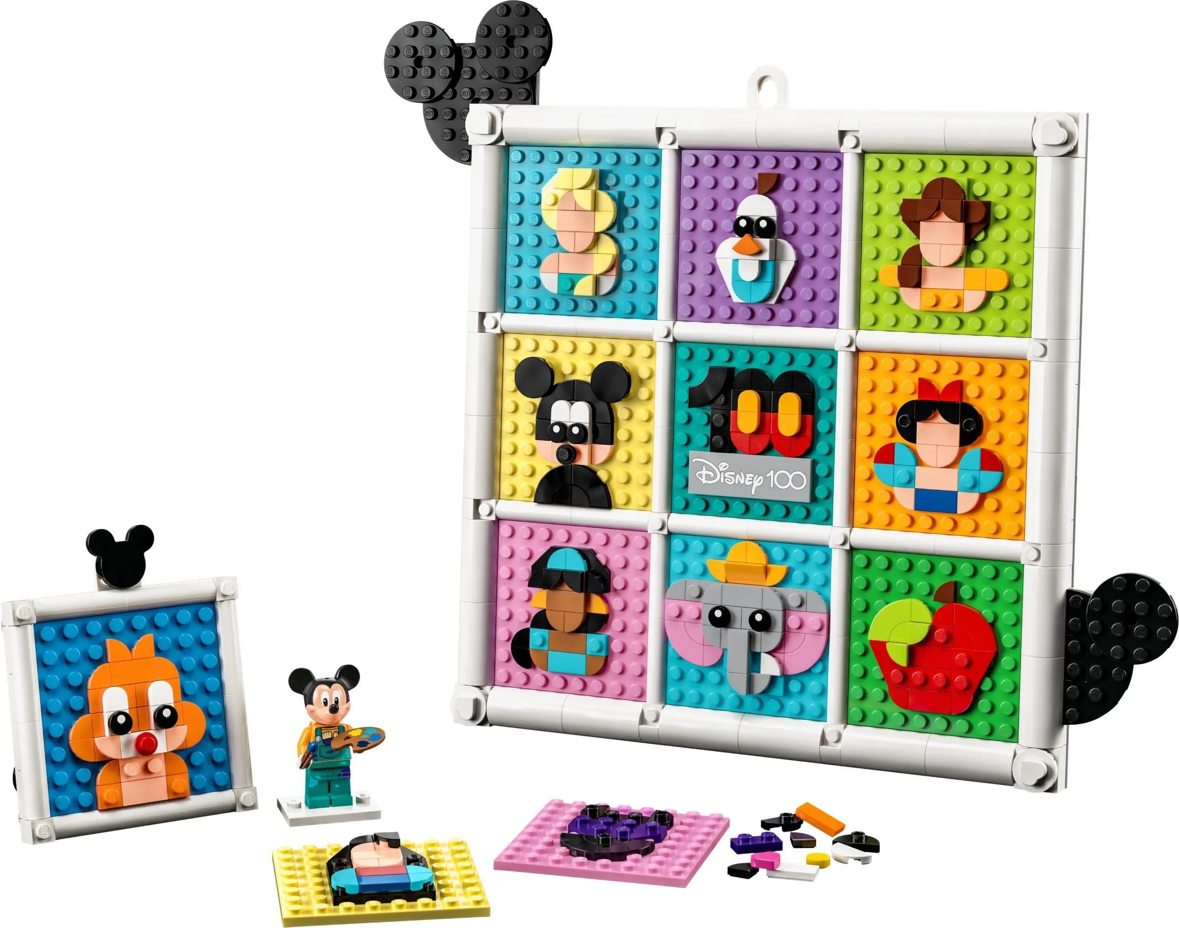 Product image for LEGO Disney 100 Years of Disney Animation Icons Building Set (43221)
