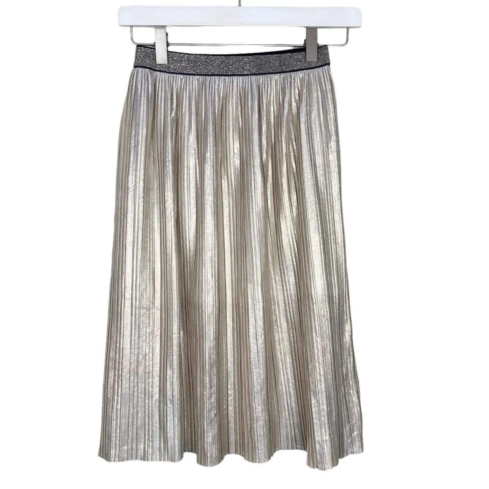Product image for Kate Spade Girls Skirt the Rules Midi Ruffle Skirt Size 10 - pre-owned---good - kate spade
