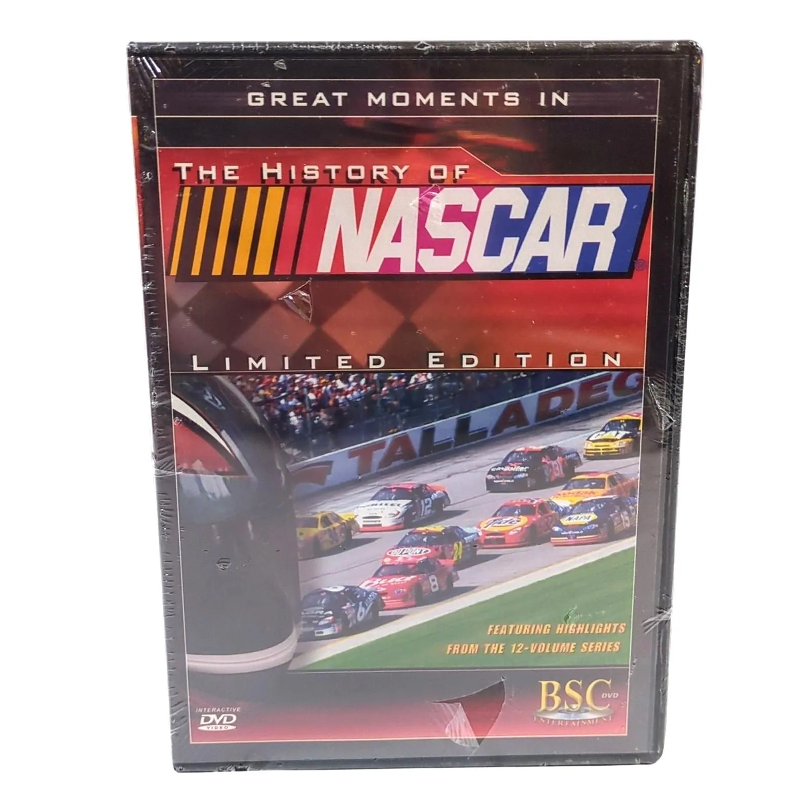 Product image for Great Moments in The History Of NASCAR DVD Limited Edition Brand New Sealed 2004