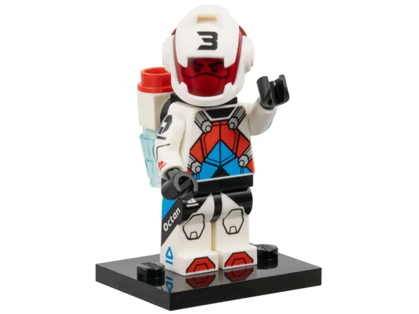 Product image for Jetpack Racer, Series 27 (Complete with Stand and Accessories) : Set col27-3