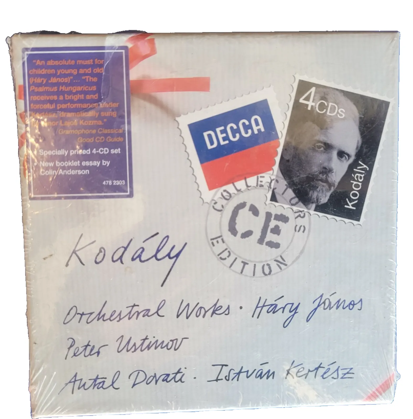 Product image for DORATI-ANTAL DORATI:KODALY-Collectors Edition CD