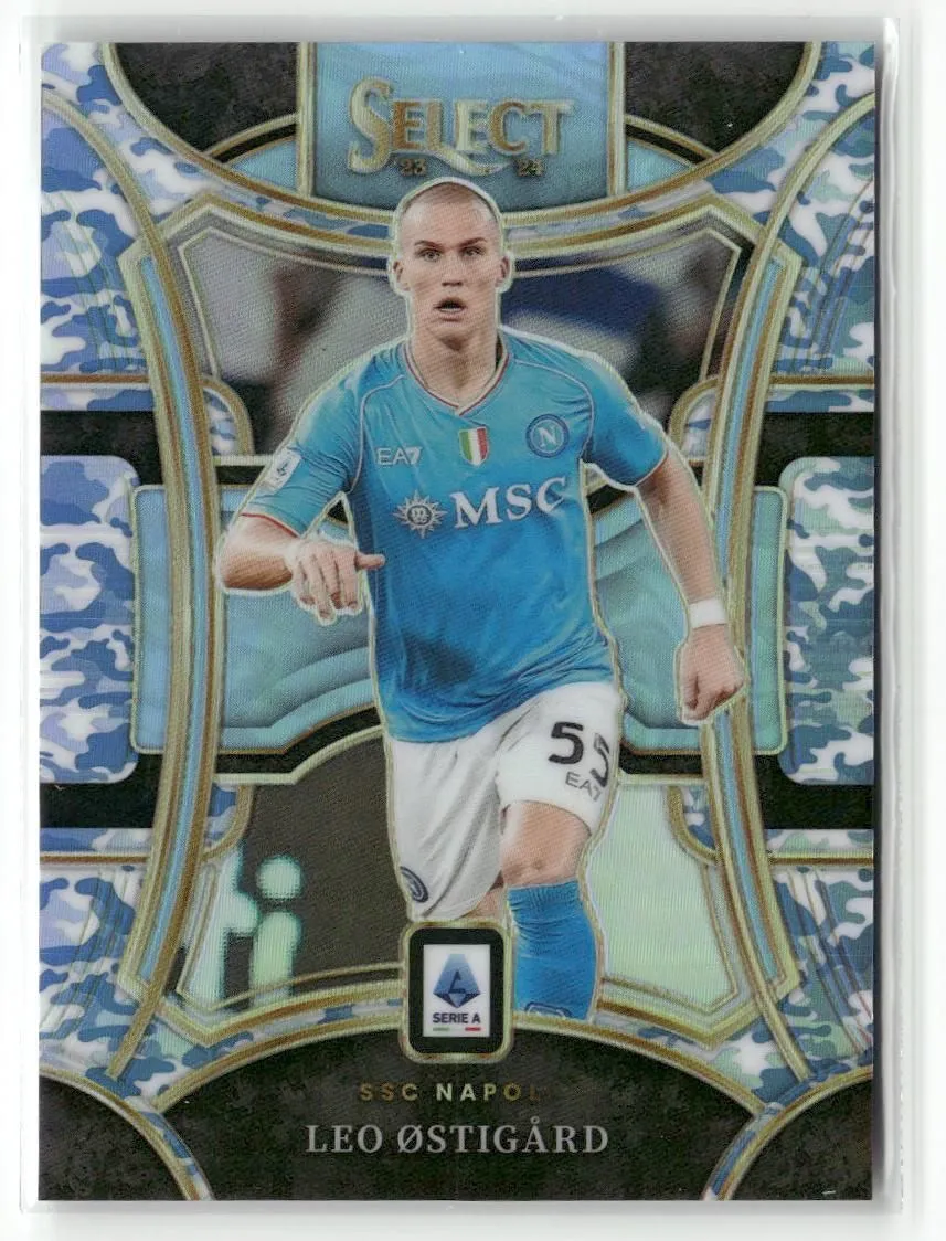 Product image for 2023-24 Panini Select Serie A #160 Leo Ostigard Winter Camo #/30