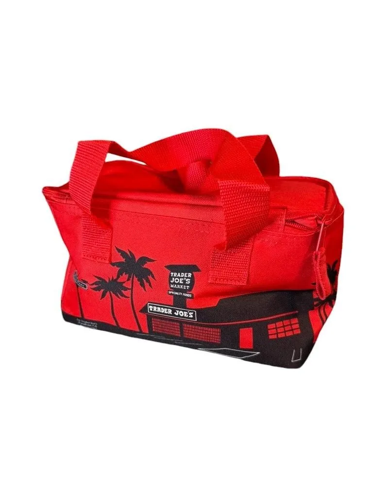Product image for NWT - Trader Joe's Red Lunchbox  - new-with-box