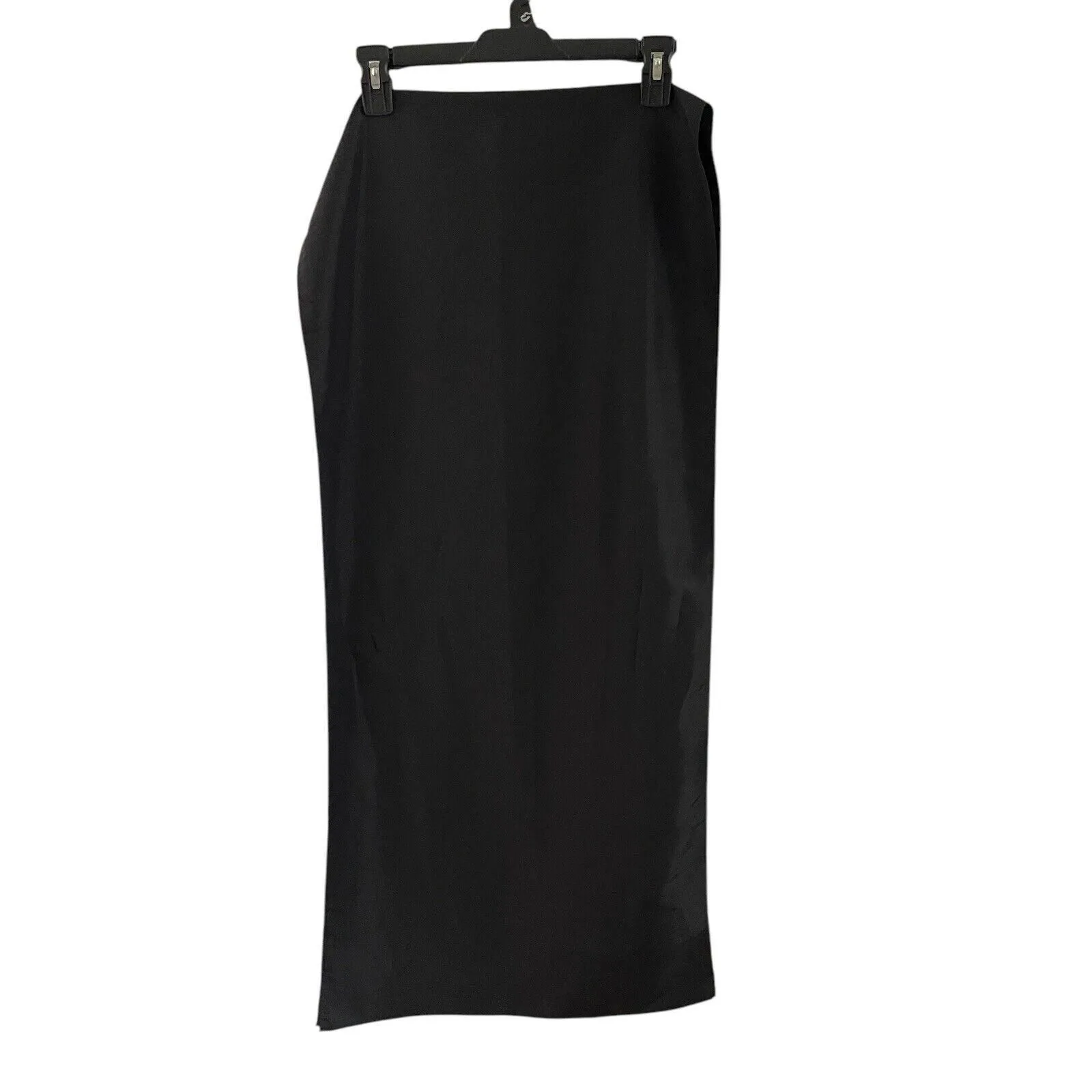 Product image for Table Runner 76 In X 18 In Black Polyester Satin Texture Banquet Party Decor