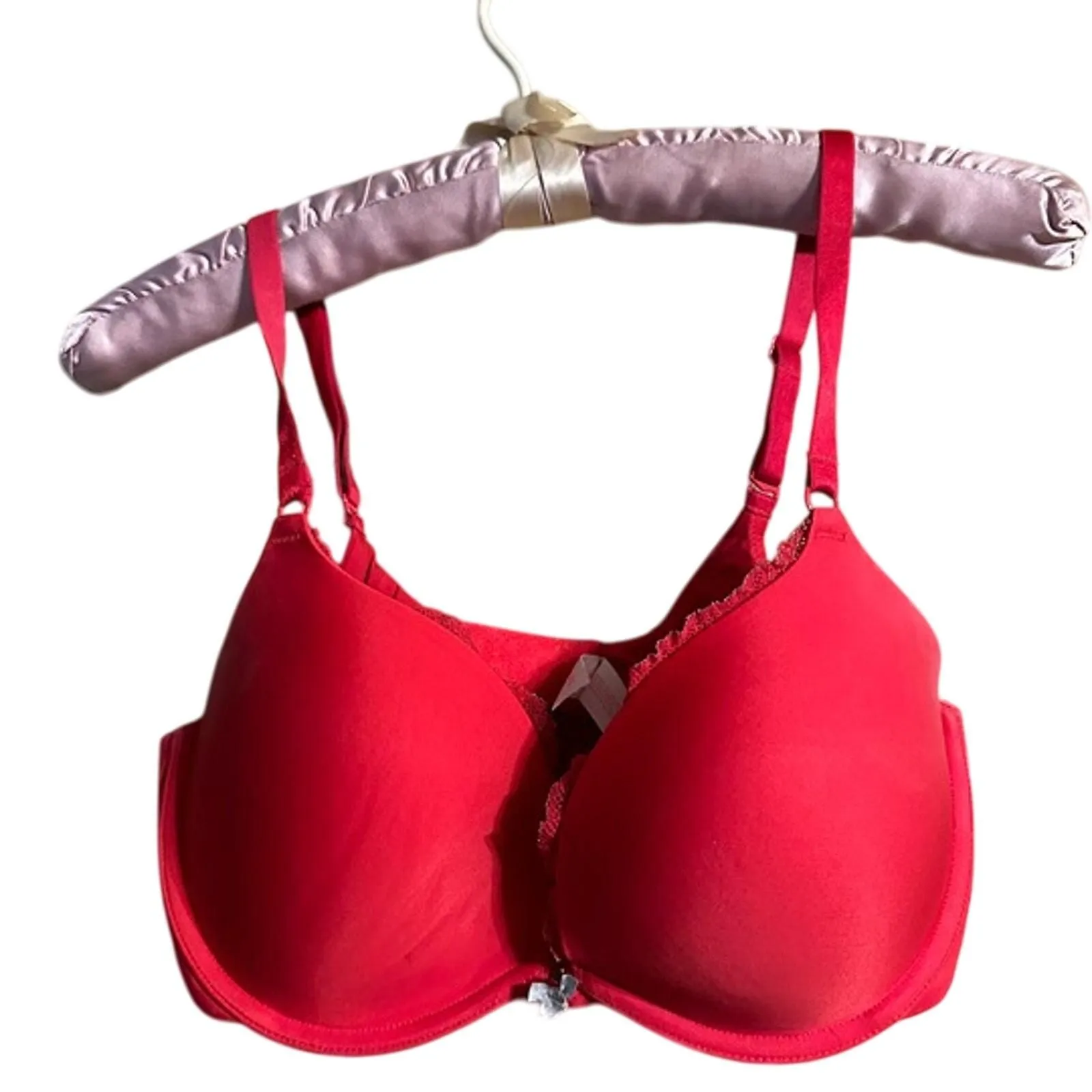 Product image for Victoria's Secret Red 34D Push-Up Bra - pre-owned---good - Victoria's Secret