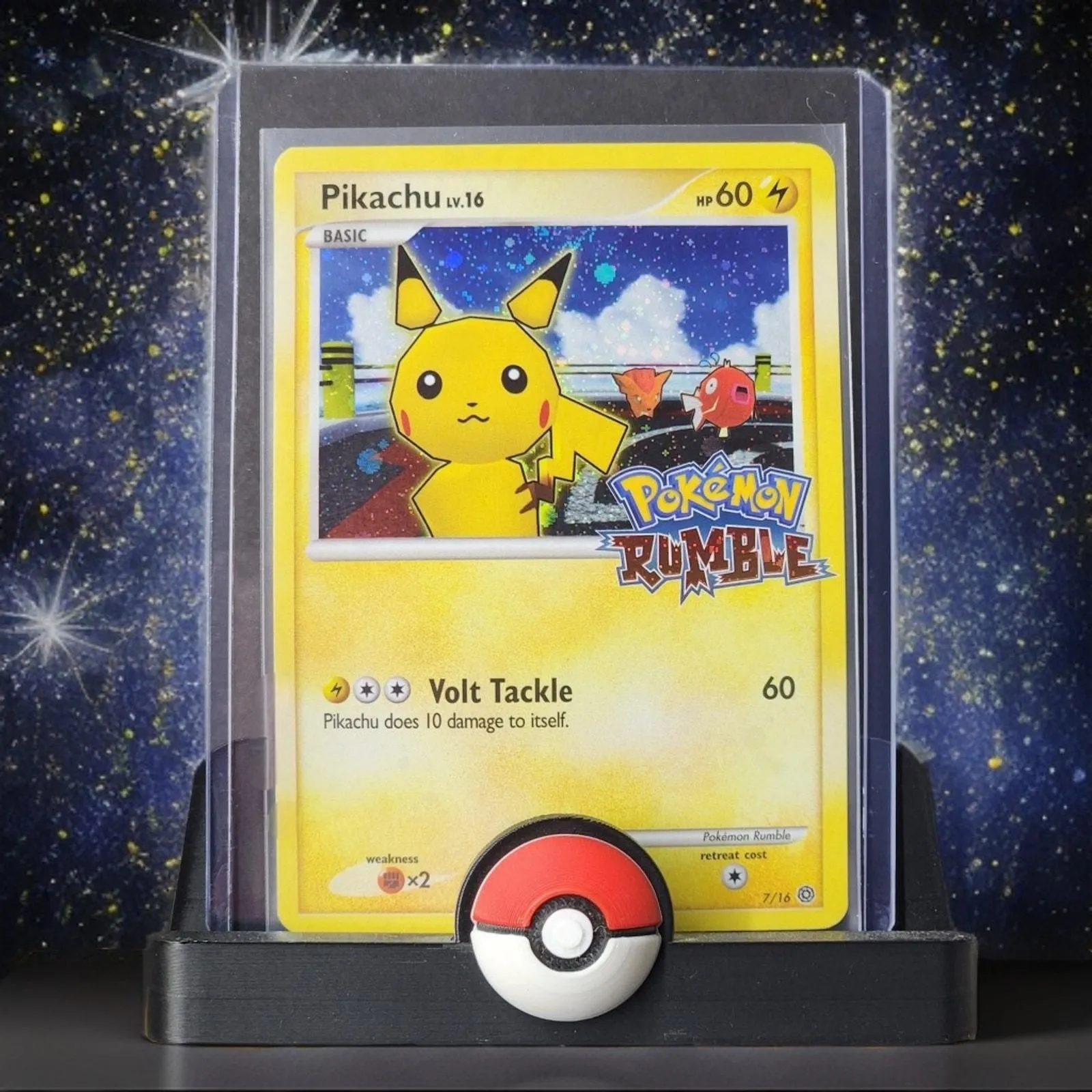 Pikachu RUMBLE 7/16 Holo Promo Stamped 2009 Rare Vintage Pokemon Card -  mint  Whatnot: Shop, Sell, Connect