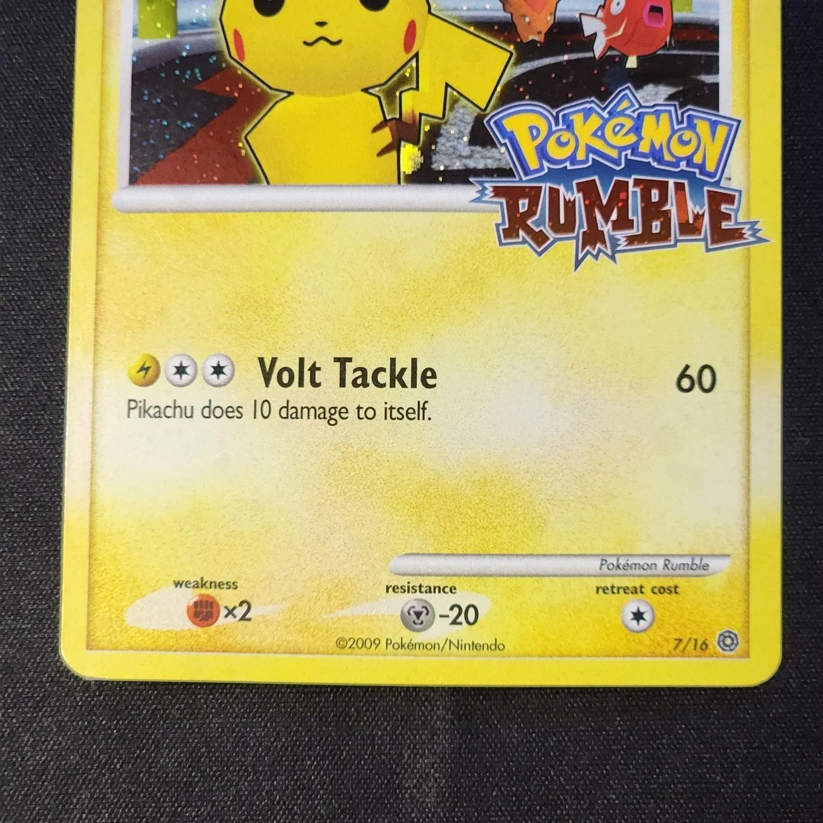 Pikachu RUMBLE 7/16 Holo Promo Stamped 2009 Rare Vintage Pokemon Card -  mint  Whatnot: Shop, Sell, Connect