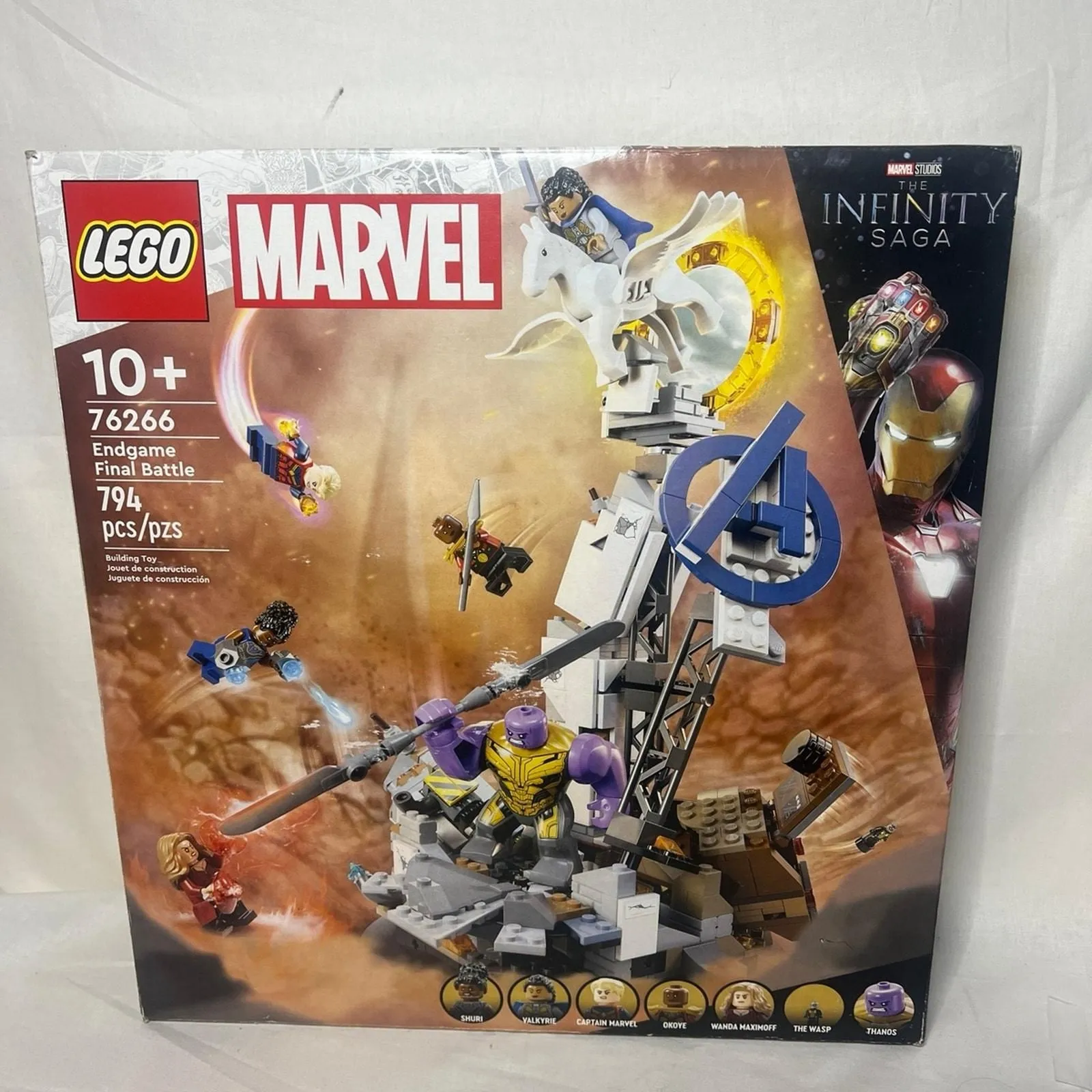 Product image for LEGO 76266 Marvel Endgame Final Battle 794pcs Infinity Saga
