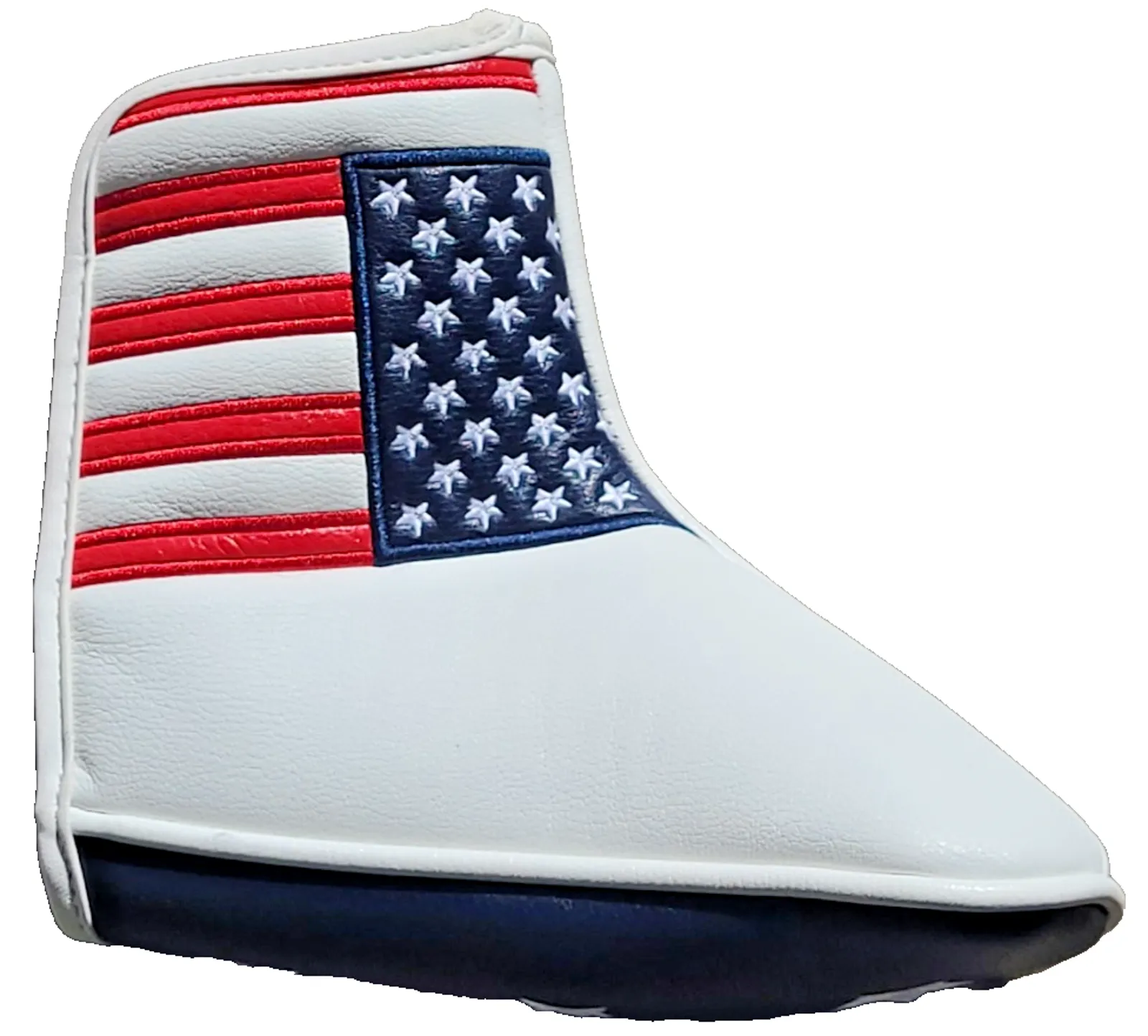 Product image for US Flag Star Stripes Blade Midsize Blade Putter Headcover - Unbranded