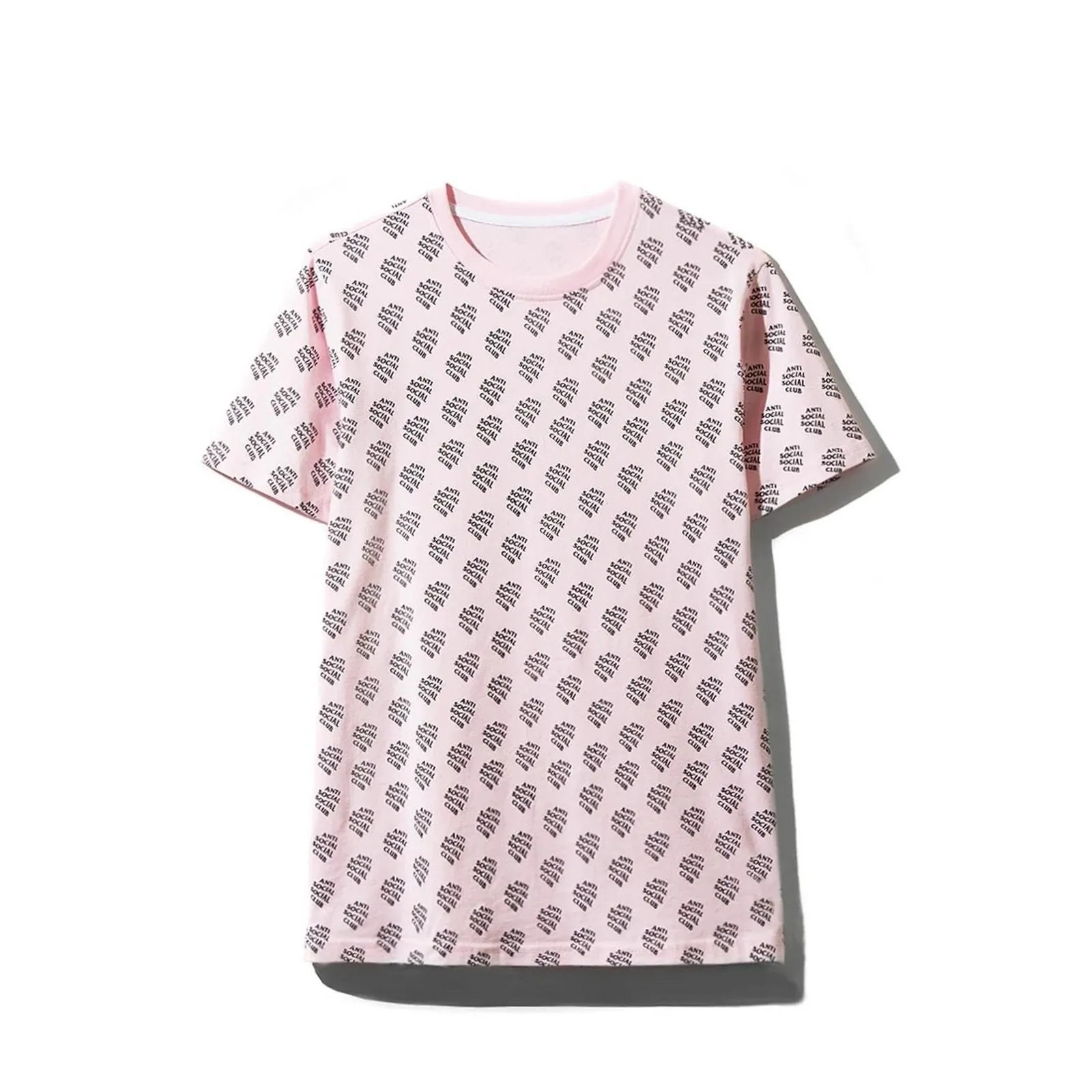 Product image for Anti Social Social Club Over You Pink T-Shirt Large