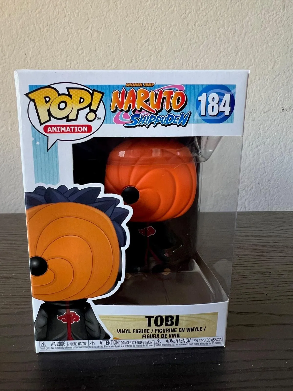 Product image for Tobi Naruto Shippuden Funko Pop #184 Anime Animation Manga Vinyl Figure Figurine